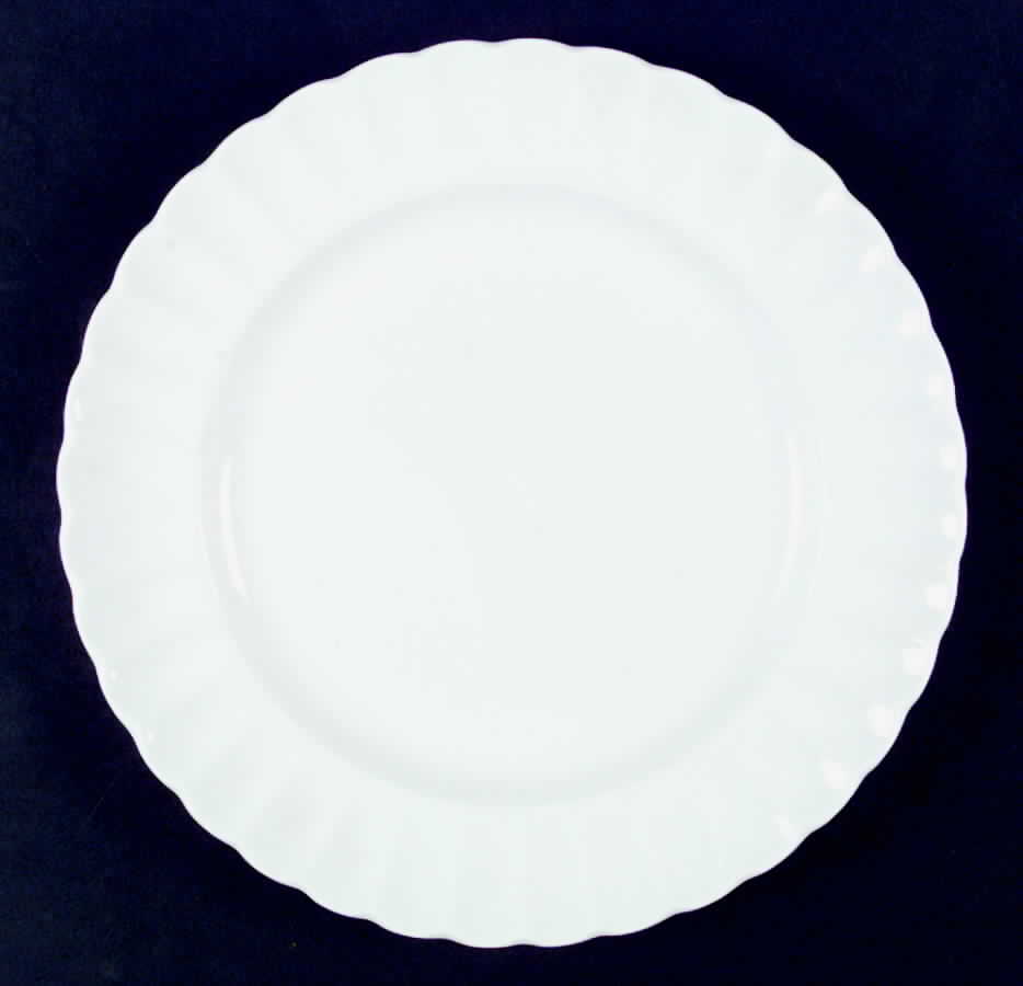 Chelsea White Dinner Plate by Spode-1