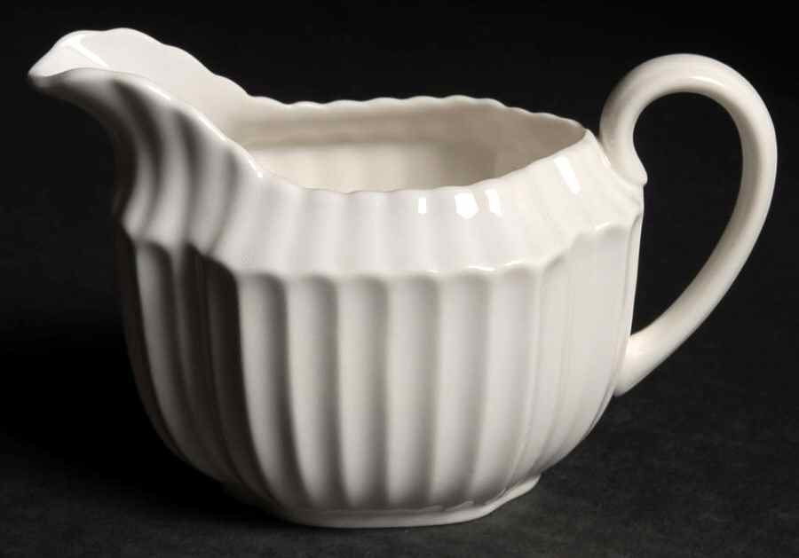 Chelsea White Creamer by Spode-1