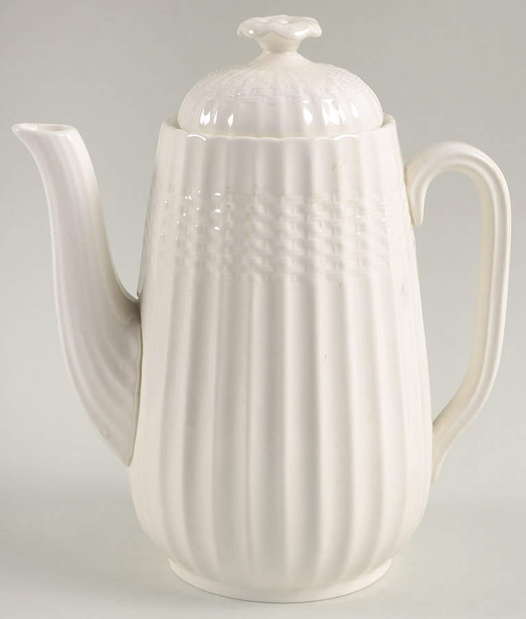 Chelsea Wicker Small Coffee Pot & Lid by Spode-1