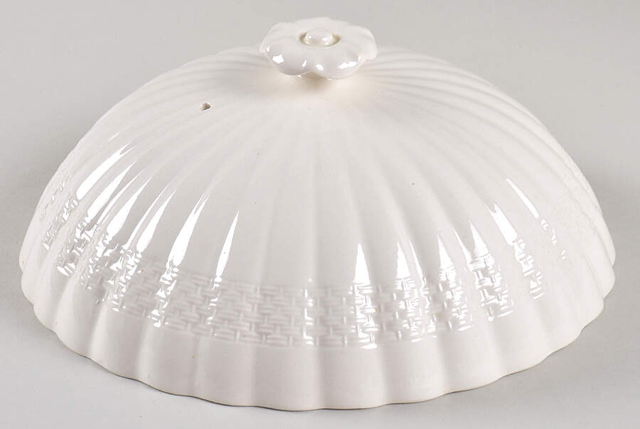 Chelsea Wicker Lid for Muffin Dish by Spode-1