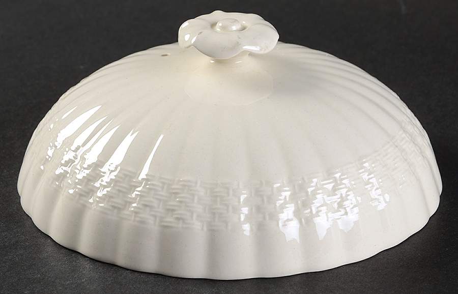 Chelsea Wicker Lid for Round Butter by Spode-1