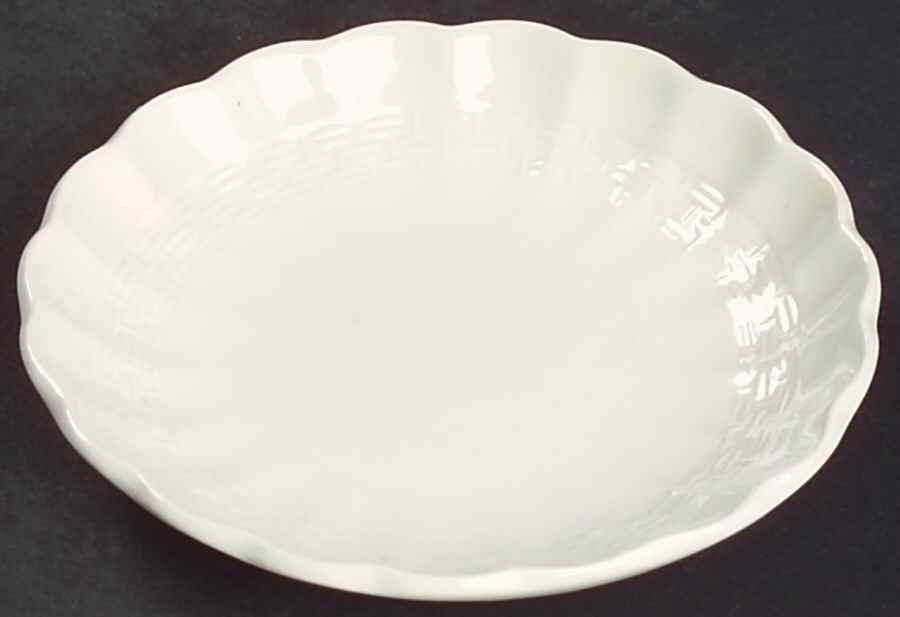 Chelsea Wicker Butter Pat by Spode-1