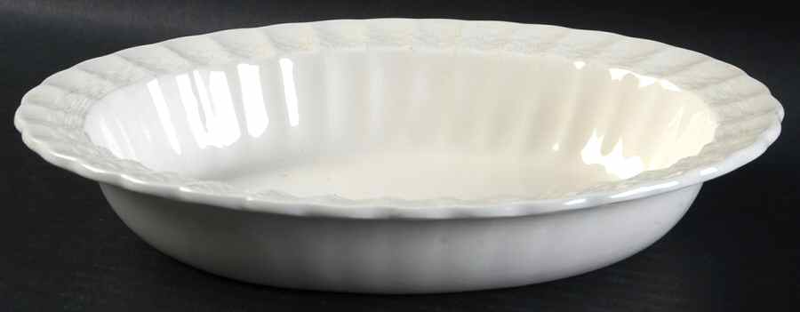 Chelsea Wicker 9" Oval Vegetable Bowl by Spode-1