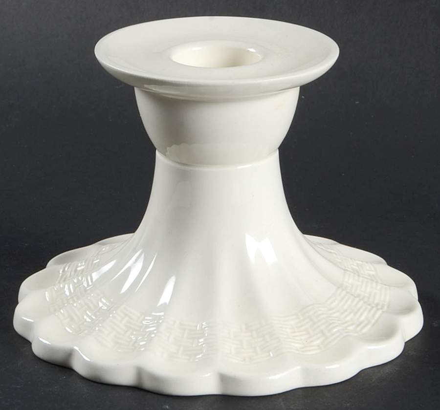 Chelsea Wicker 3" Candlestick by Spode-1