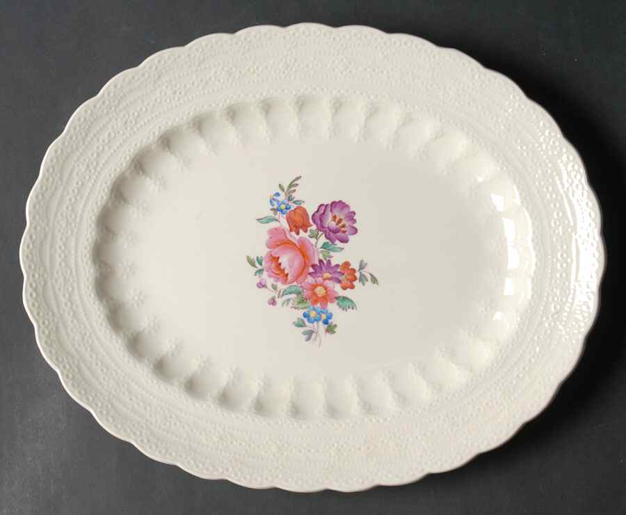 Claudia 11" Oval Serving Platter by Spode-1