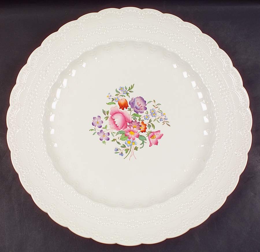 Claudia 15" Chop Plate (Round Platter) by Spode-1
