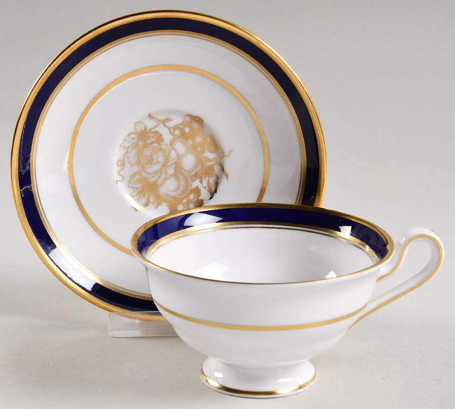 Claridge Footed Cup & Saucer Set by Spode-1