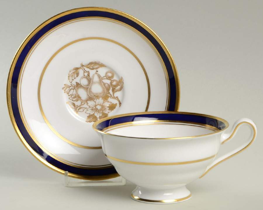 Claridge Footed Cup & Saucer Set by Spode-1