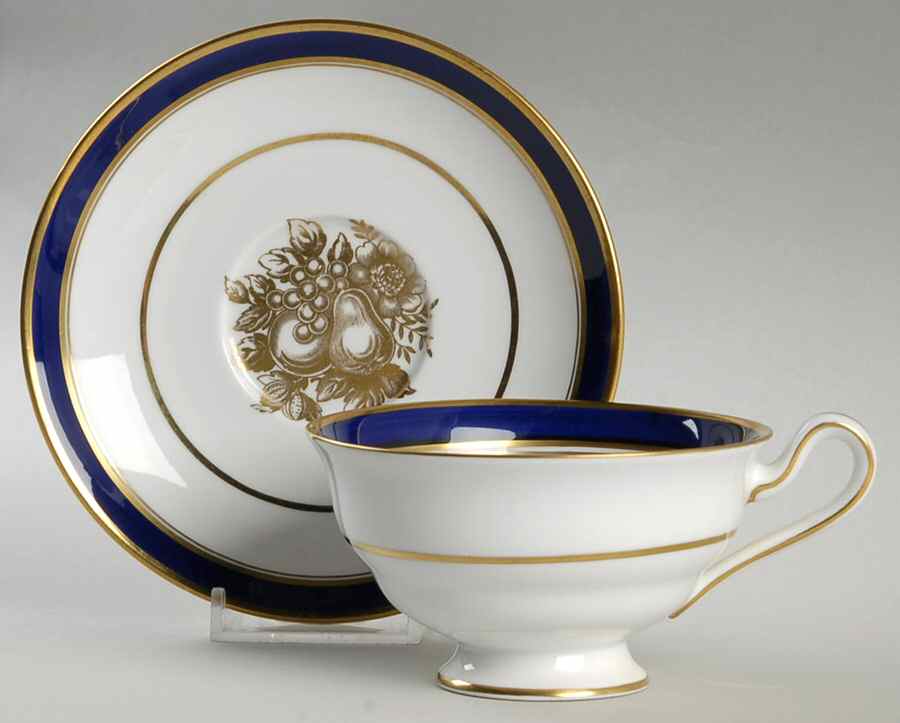 Claridge Footed Cup & Saucer Set by Spode-1