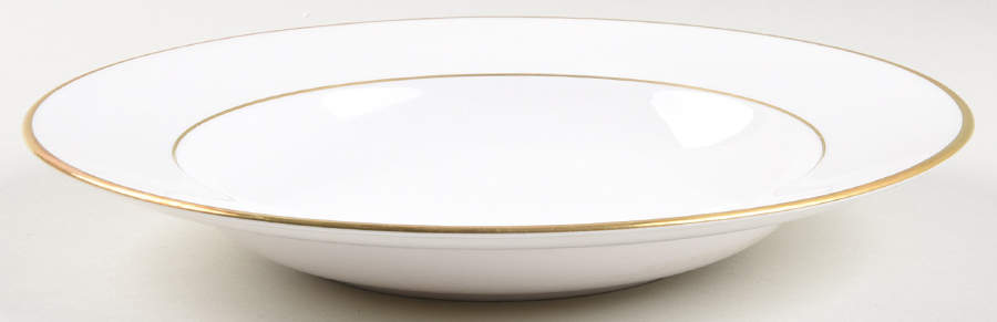 Classic Gold Rim Soup Bowl by Spode-1
