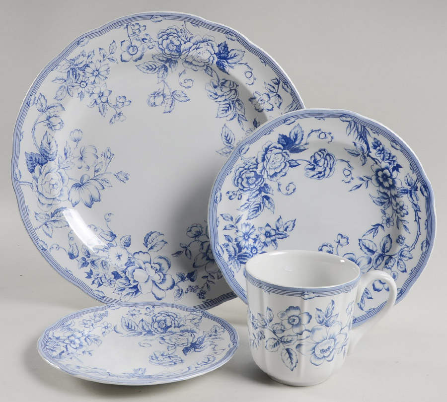 Clifton 4 Piece Place Setting by Spode-1