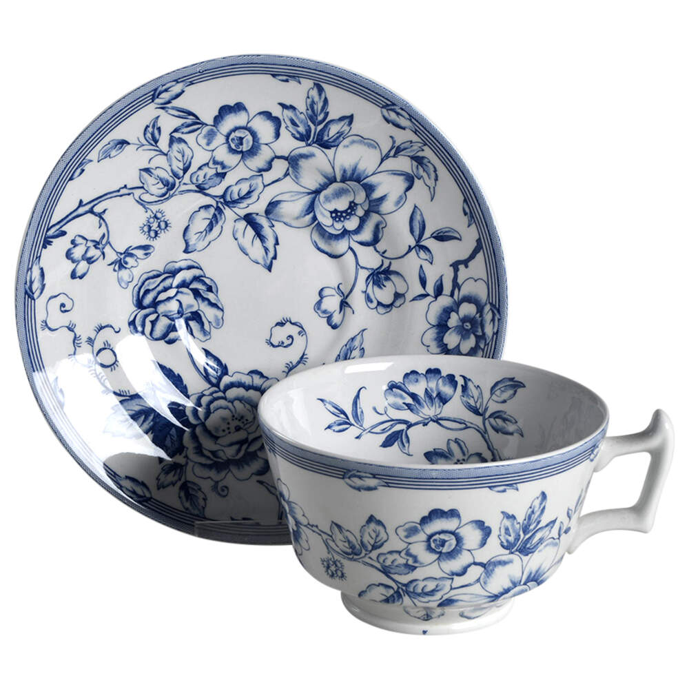 Clifton Footed Cup & Saucer Set by Spode-1