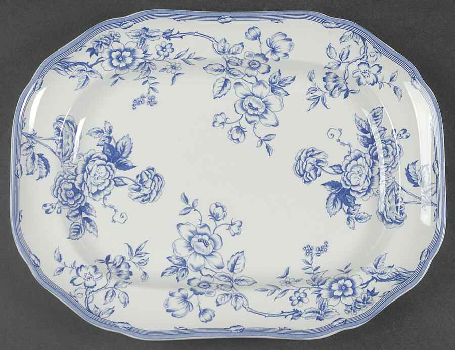 Clifton 12" Oval Serving Platter by Spode-1