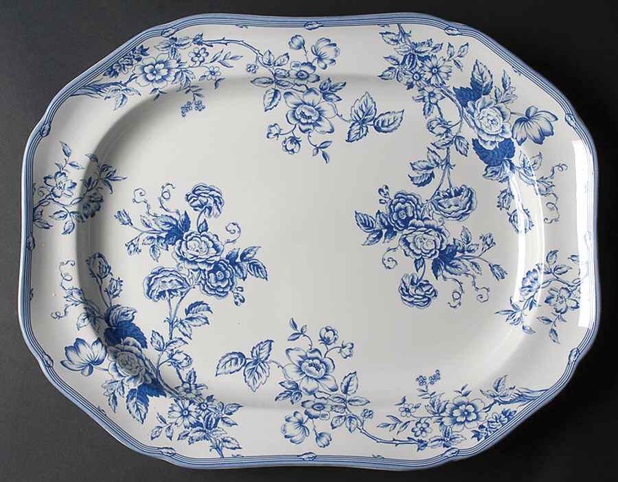 Clifton 15" Oval Serving Platter by Spode-1