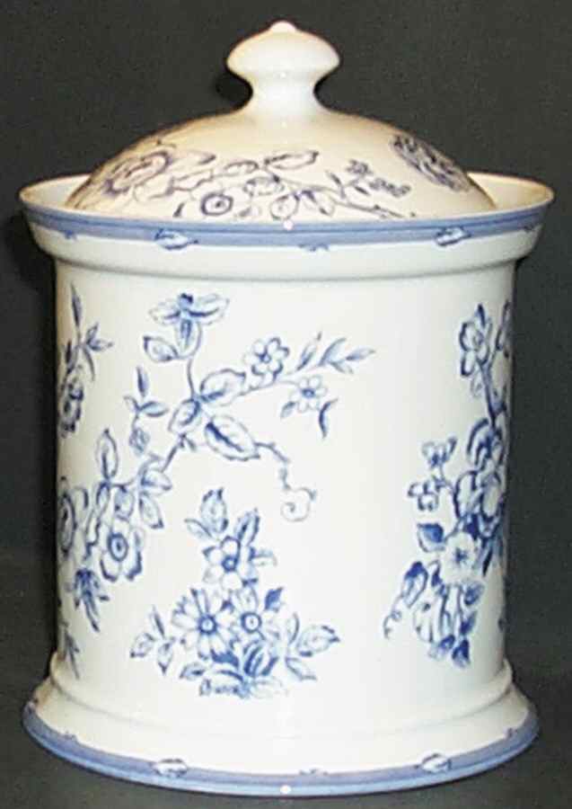Clifton Large Canister & Lid by Spode-1