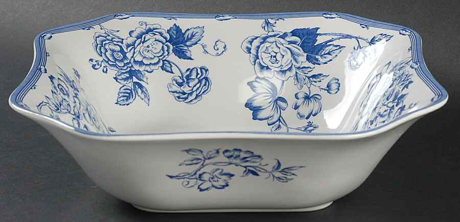 Clifton 9" Square Vegetable Bowl by Spode-1