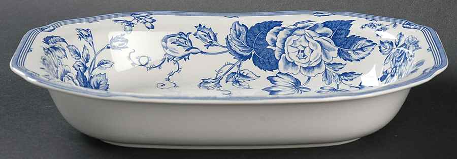 Clifton 9" Oval Vegetable Bowl by Spode-1