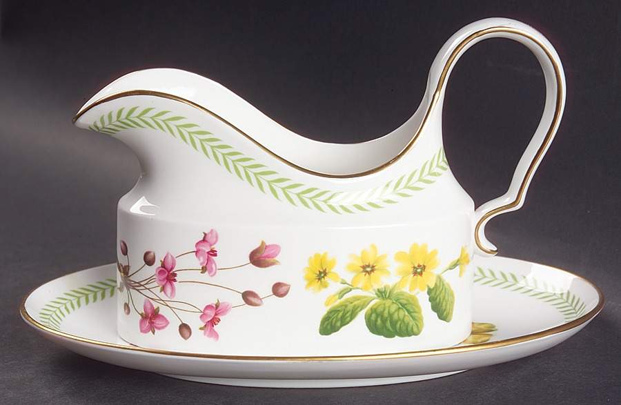 Country Lane Gravy Boat & Underplate by Spode-1