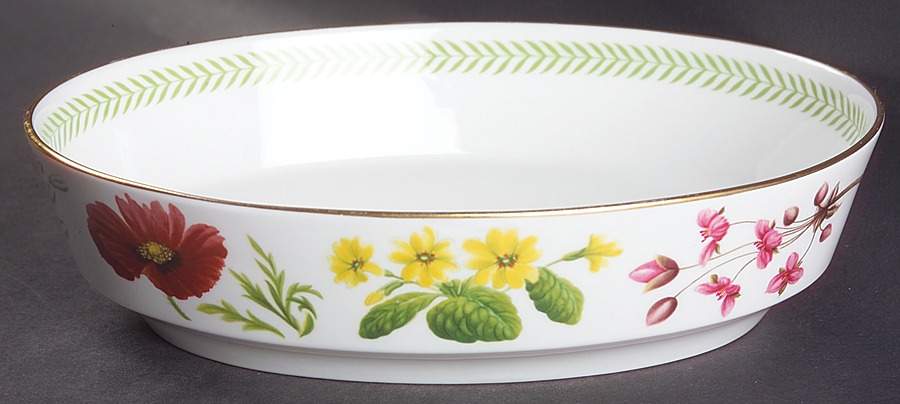Country Lane 9" Oval Vegetable Bowl by Spode-1