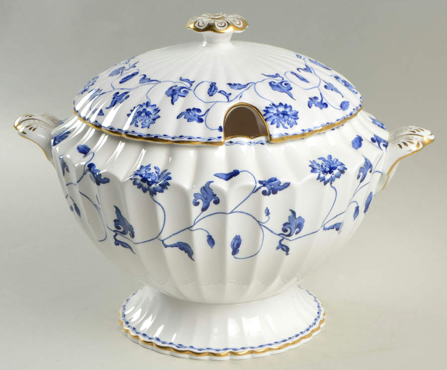 Colonel Blue Tureen &  Lid by Spode-1