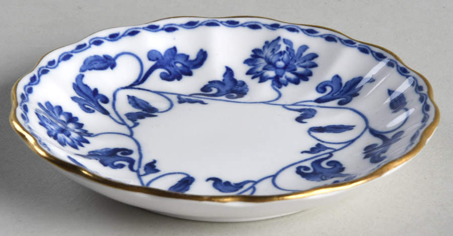 Colonel Blue Butter Pat by Spode-1