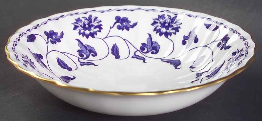 Colonel Blue Coupe Cereal Bowl by Spode-1