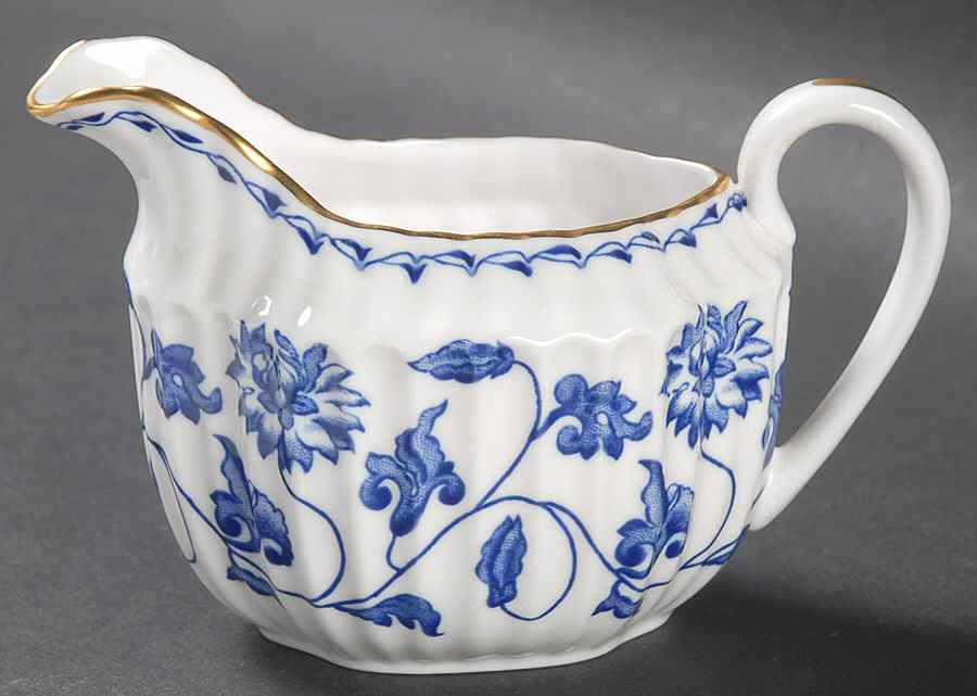 Colonel Blue Mini Creamer by Spode-1