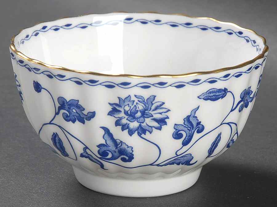 Colonel Blue Mini Open Sugar Bowl by Spode-1