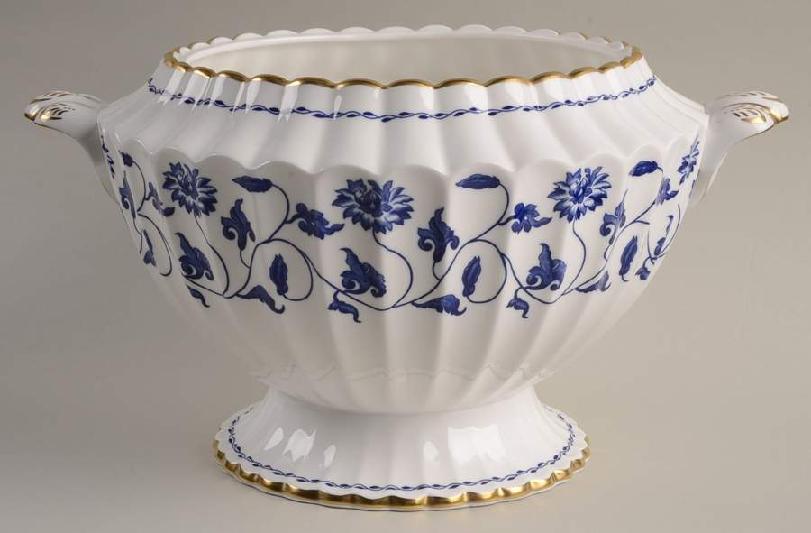 Colonel Blue Tureen No Lid by Spode-1