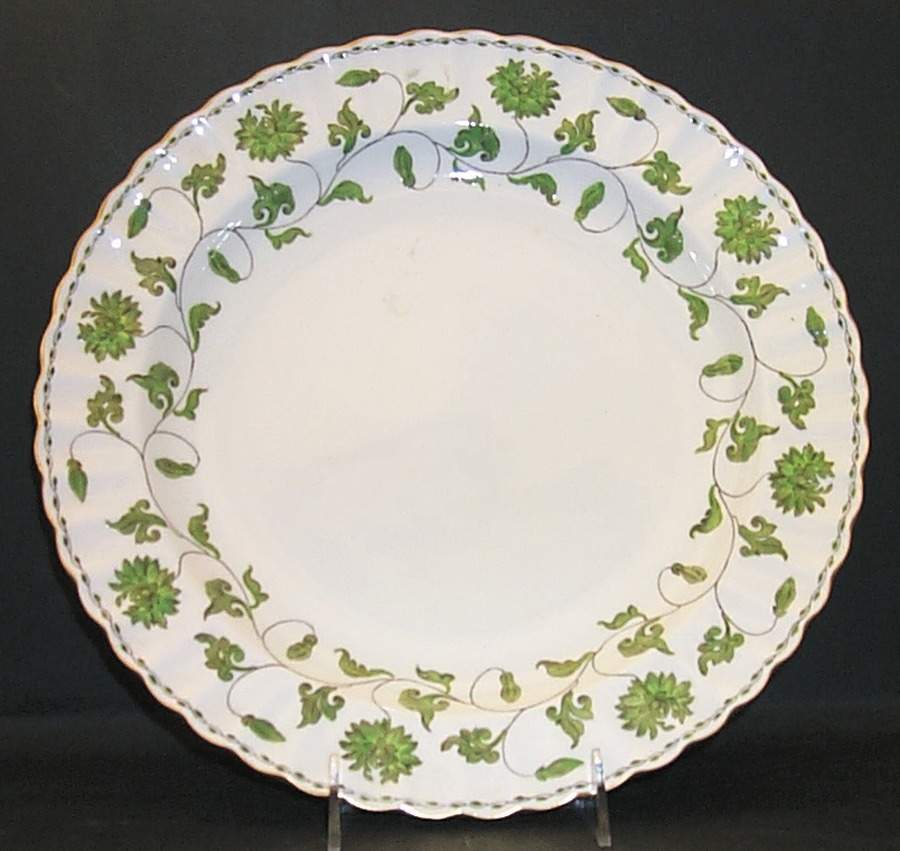 Colonel Dark Green 12" Chop Plate (Round Platter) by Spode-1