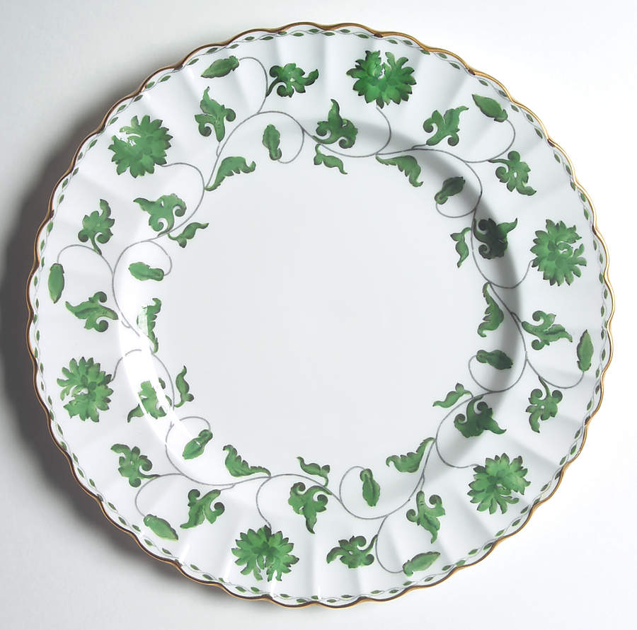 Colonel Dark Green Dinner Plate by Spode-1