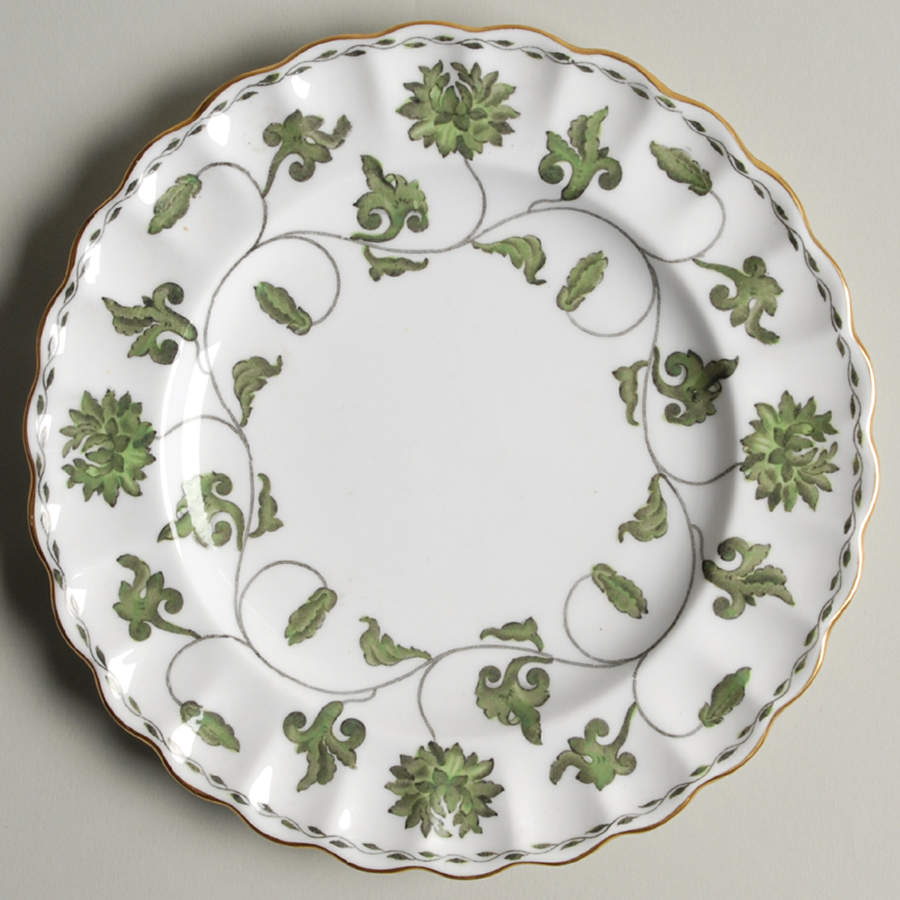 Colonel Dark Green Bread & Butter Plate by Spode-1