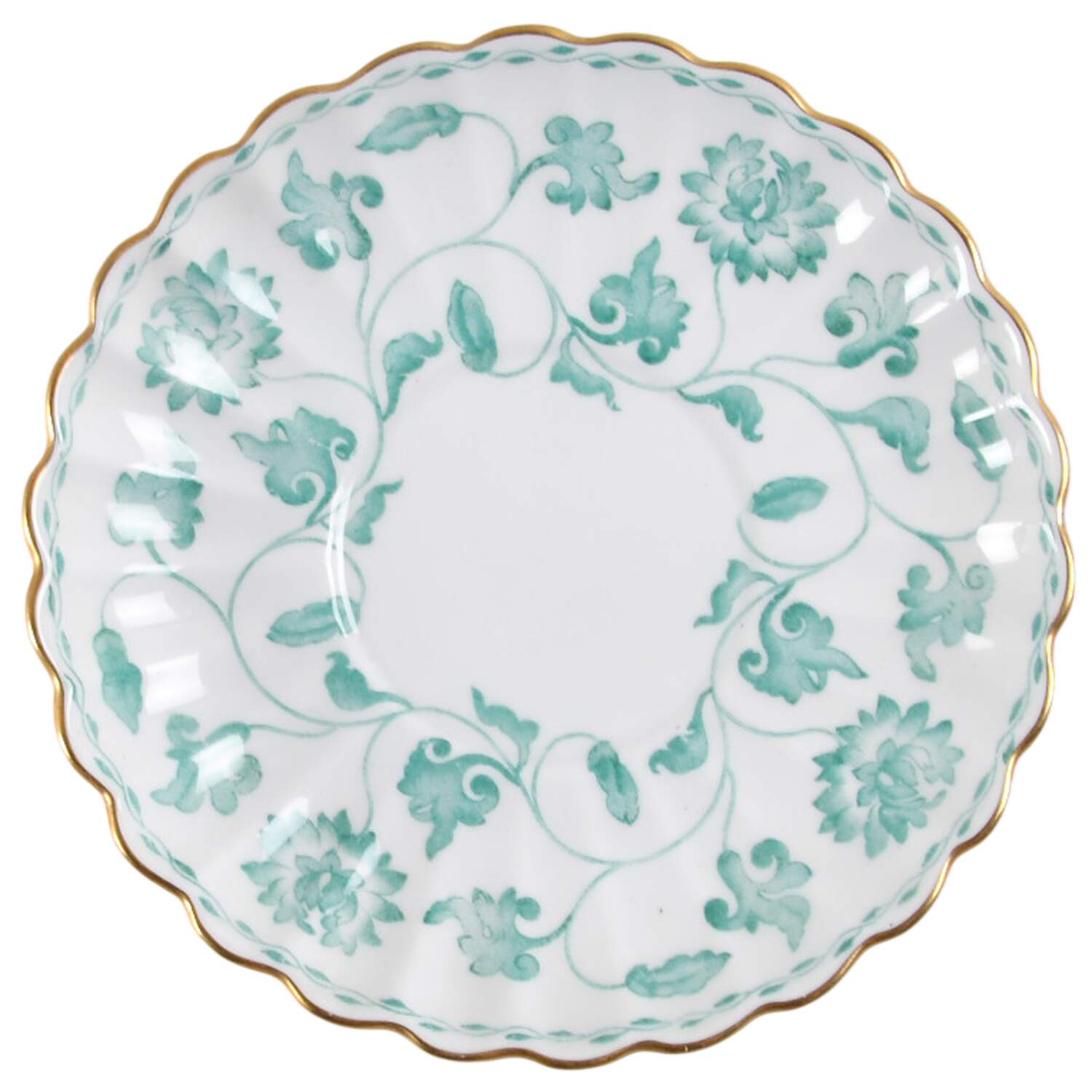 Colonel Jade Saucer by Spode-1