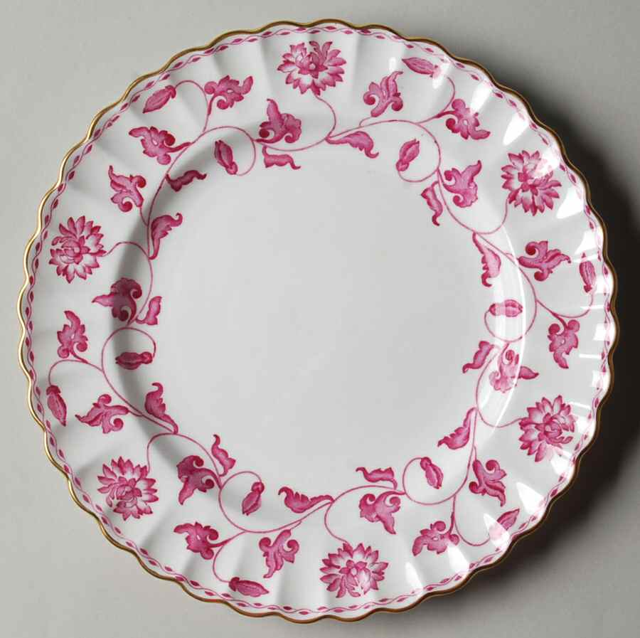 Colonel Pink Salad Plate by Spode-1