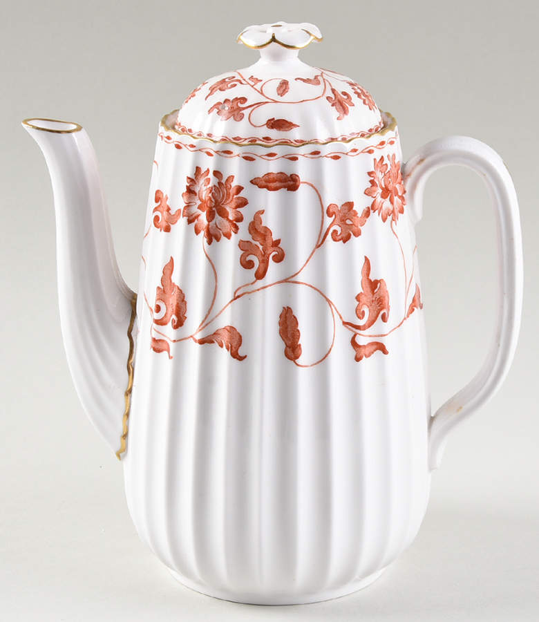 Colonel Red Mini Coffee Pot & Lid by Spode-1