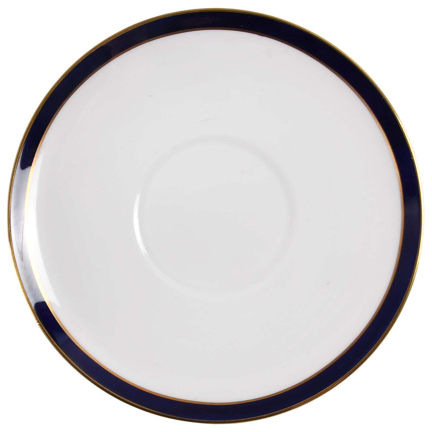 Consul Cobalt Saucer for Cream Soup Bowl by Spode-1