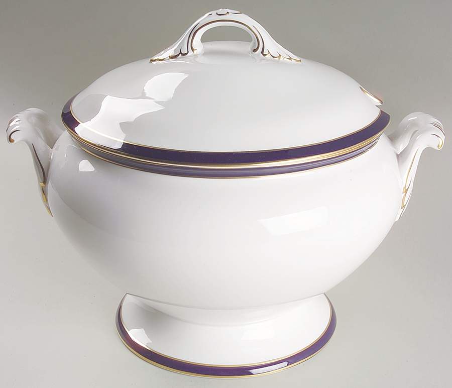 Consul Cobalt Tureen & Lid by Spode-1