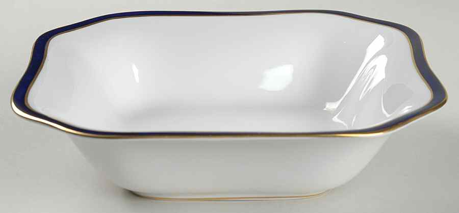 Consul Cobalt 9" Square Salad Serving Bowl by Spode-1