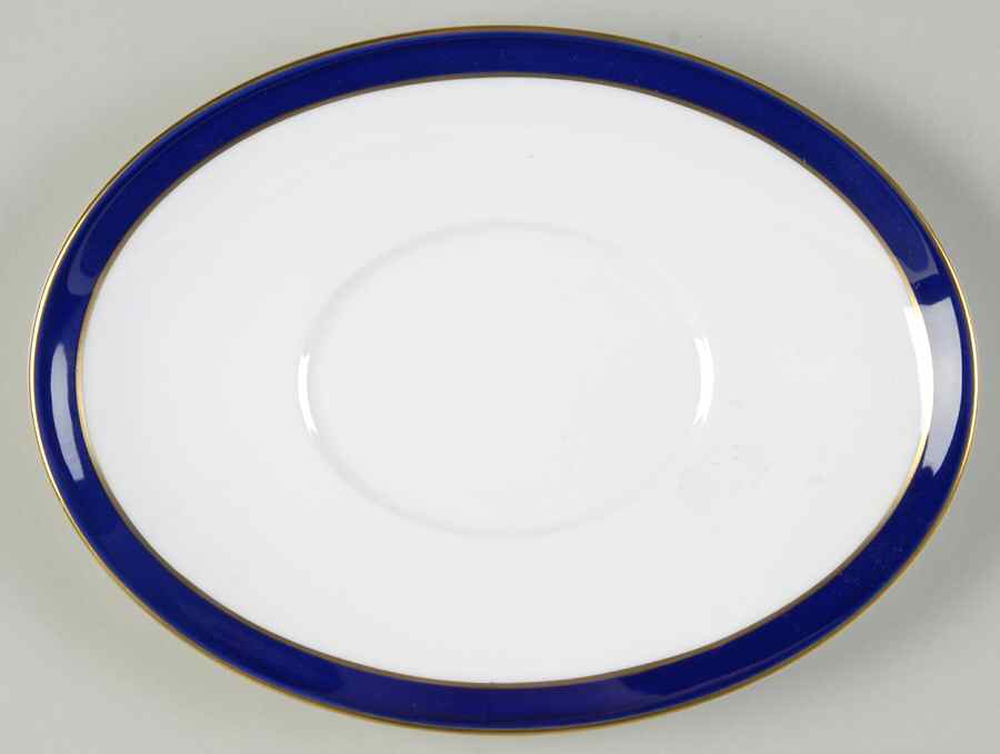 Consul Cobalt Underplate for Gravy Boat by Spode-1