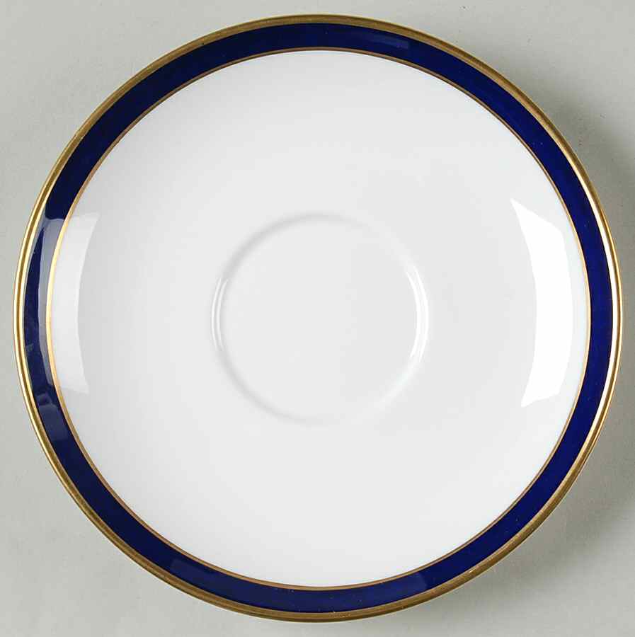 Consul Cobalt Saucer for Footed Cup by Spode-1