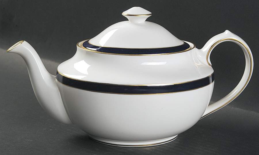 Consul Cobalt Teapot & Lid by Spode-1