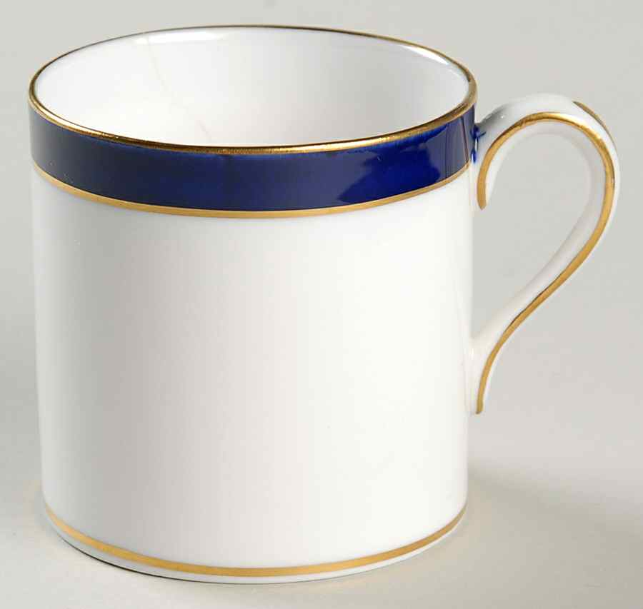 Consul Cobalt Flat Demitasse Cup by Spode-1