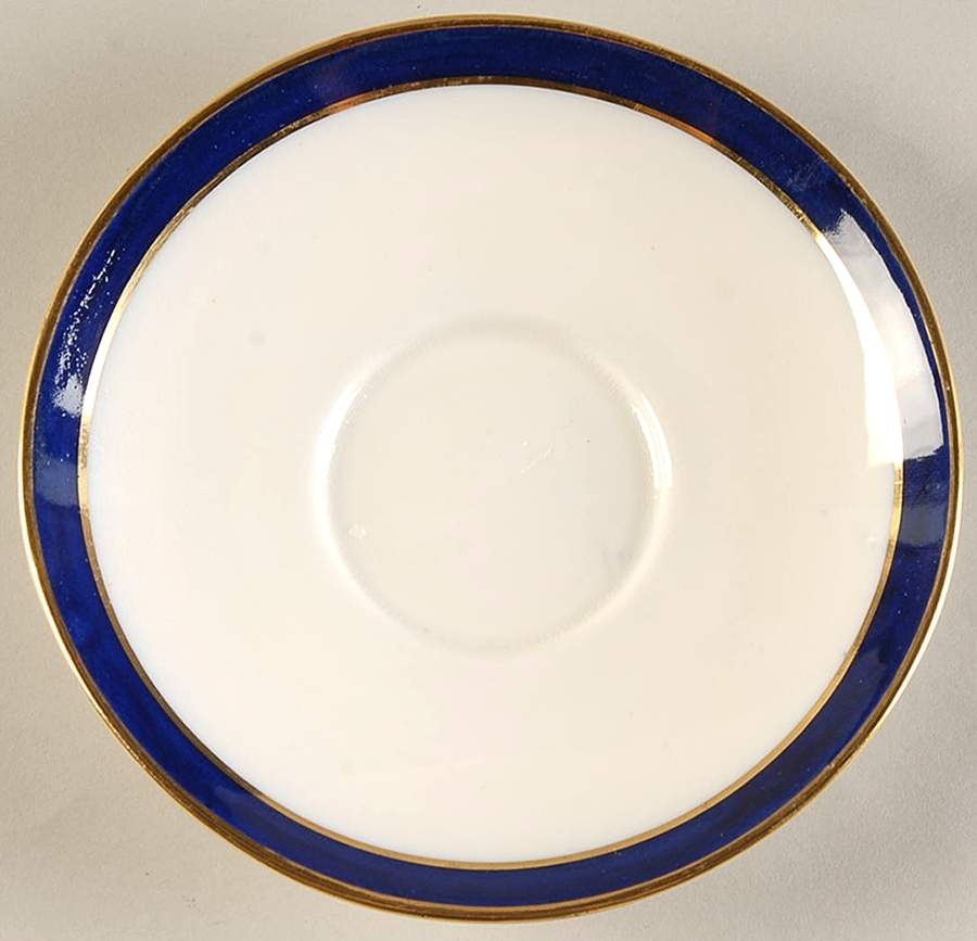 Consul Cobalt Saucer for Footed Cup by Spode-1