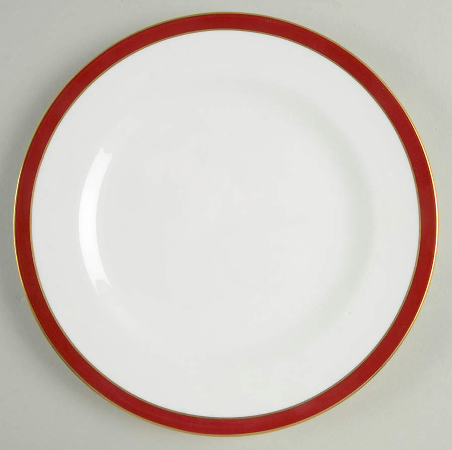 Consul Crimson Luncheon Plate by Spode-1