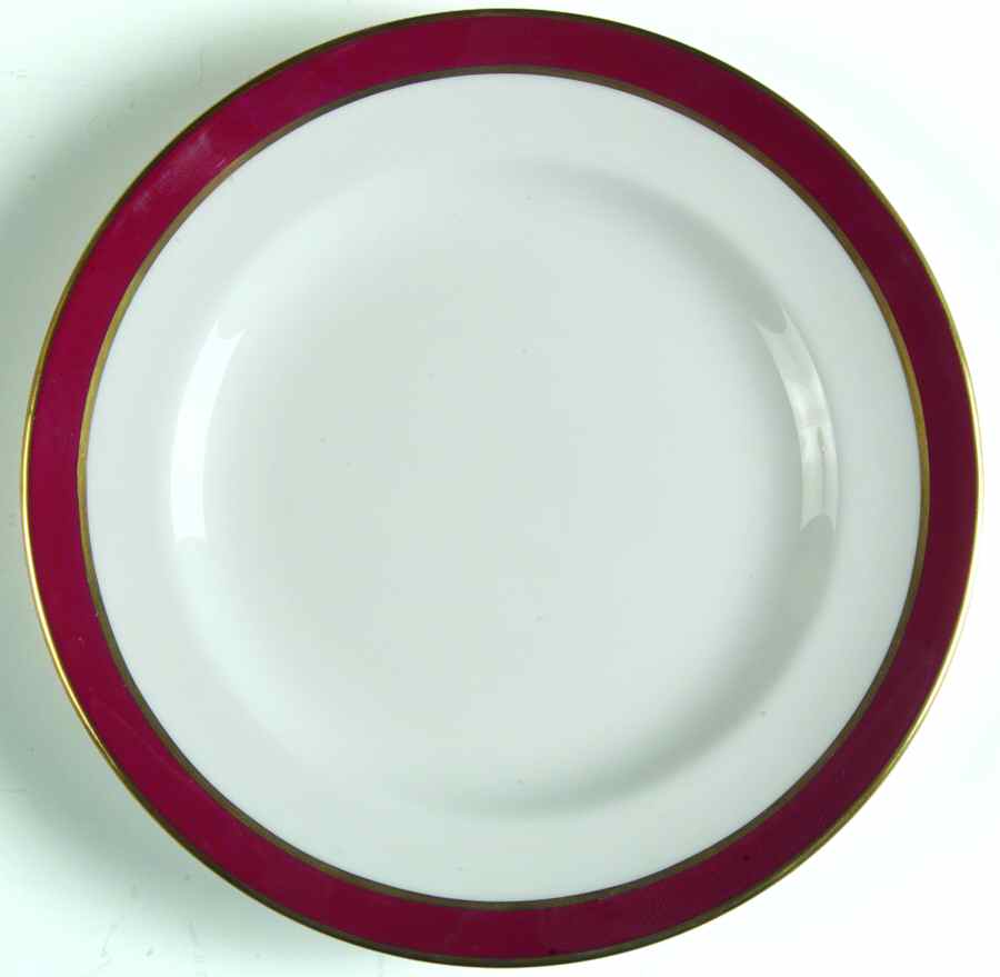 Consul Crimson Bread & Butter Plate by Spode-1