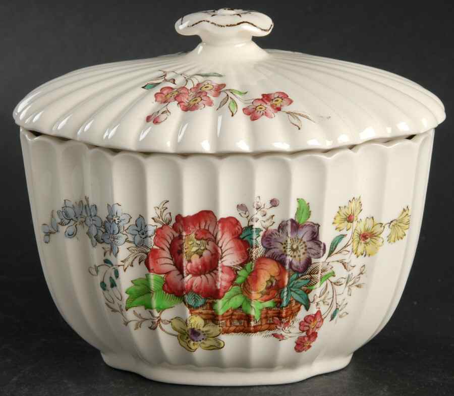 Constable Sugar Bowl & Lid by Spode-1