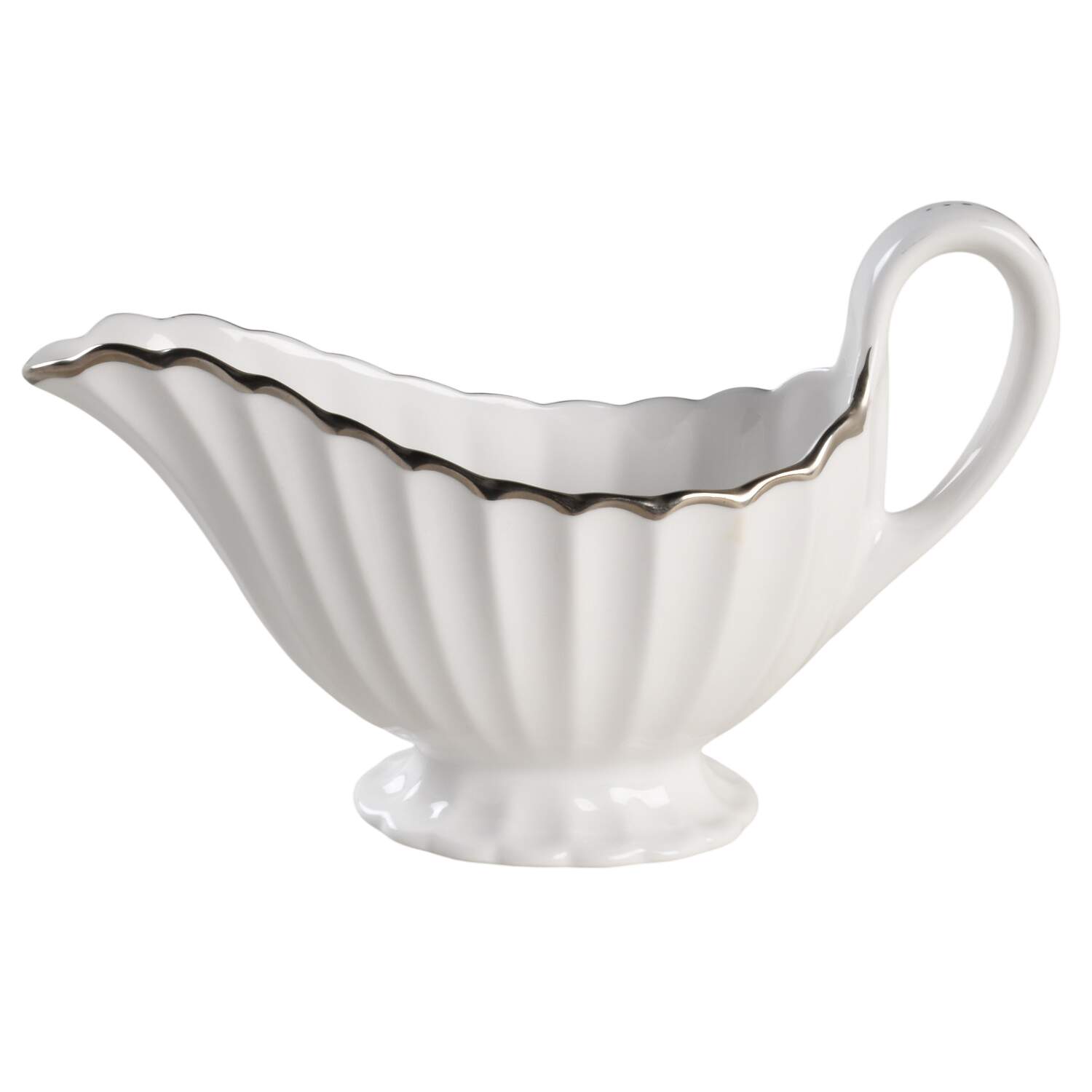 Corinth (PlatinumTrim) Gravy Boat by Spode-1