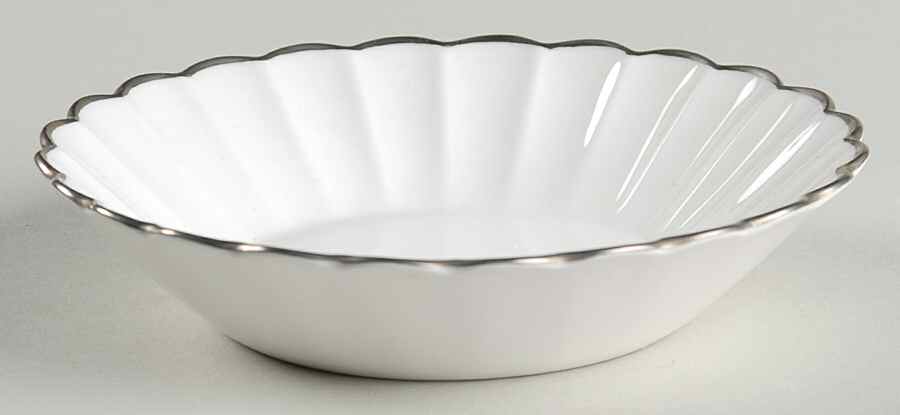 Corinth (PlatinumTrim) Fruit/Dessert (Sauce) Bowl by Spode-1