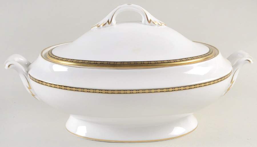Coronet Oval Covered Vegetable by Spode-1