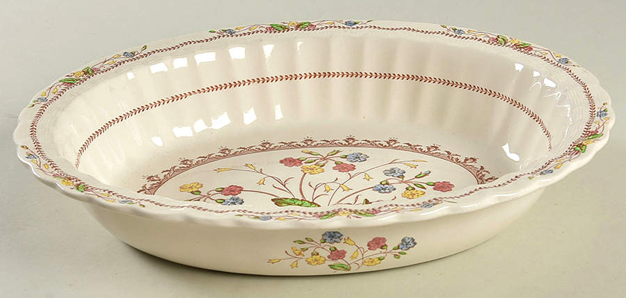 Cowslip 11" Oval Vegetable Bowl by Spode-1